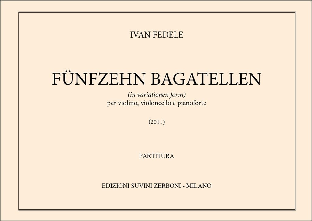 Funfzehn Bagatelle